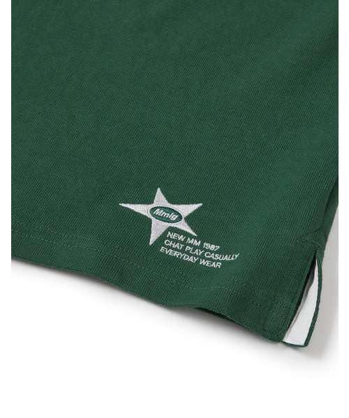 MMLG（エムエムエルジー）の「[Mmlg] BLOCK RUGBY LSV-T (SHADOW GREEN)（Tシャツ/カットソー・レディース・その他・SMALL/MEDIUM/LARGE/X-LARGE）」の5枚目の写真