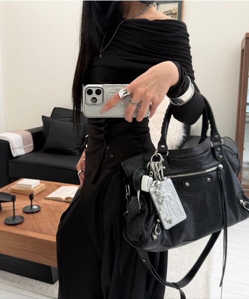 KASHIKO（カシコ）の「Pintuck Asymmetric Trousers Black（その他パンツ・レディース・その他・SMALL/MEDIUM）」の12枚目の写真