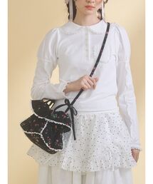 merry jenny | floral square pochette(ショルダーバッグ)