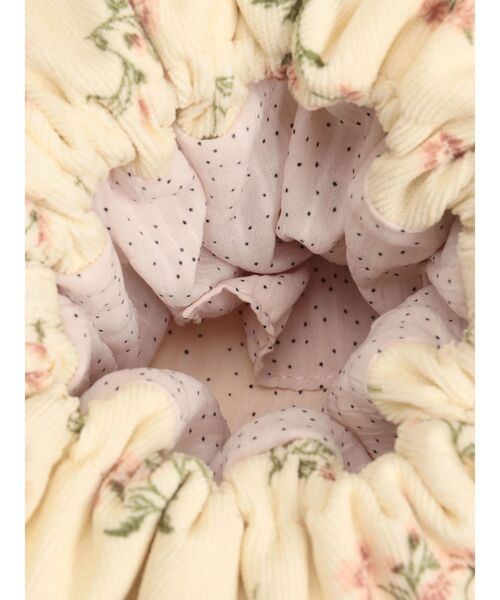 merry jenny（メリージェニー）の「floral square pochette（ショルダーバッグ・レディース・ブラック/アイボリー・FREE）」の7枚目の写真