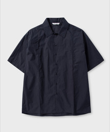 NONBLANK（ノンブランク）の「Natural Linkle Half Sleeve Shirt_DARKNAVY（シャツ/ブラウス・メンズ）」