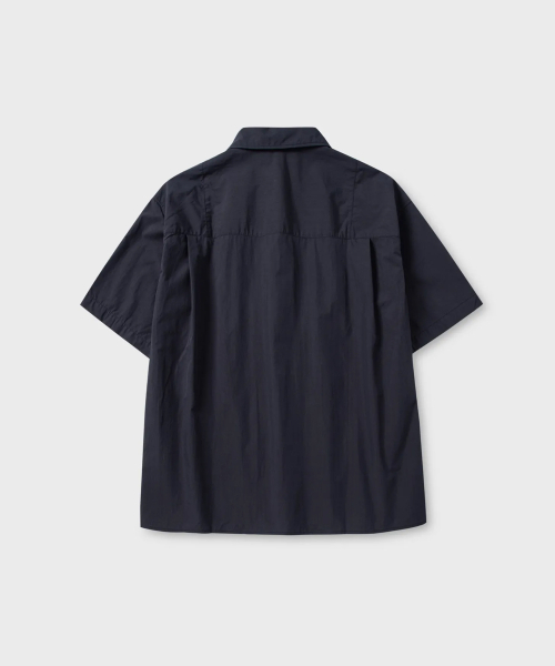 NONBLANK(ノンブランク)の「ネイチャーリングクルハーフスリーブシャツ_DARK NAVY(シャツ/ブラウス・メンズ・その他・SMALL/MEDIUM/LARGE/X-LARGE)」の2枚目の写真