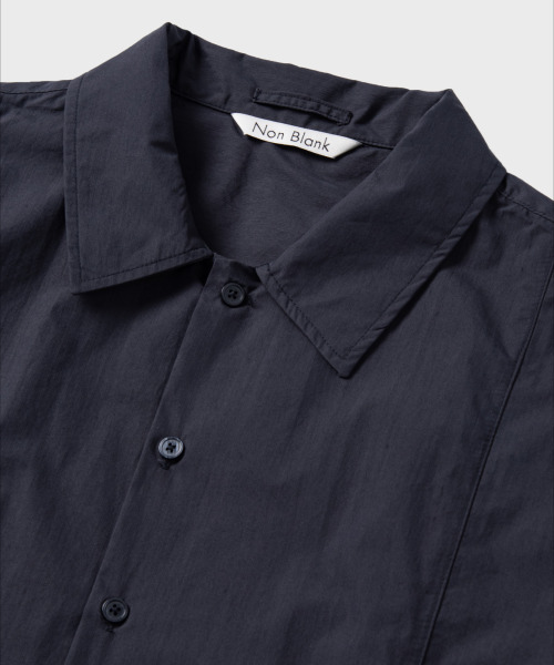 NONBLANK(ノンブランク)の「ネイチャーリングクルハーフスリーブシャツ_DARK NAVY(シャツ/ブラウス・メンズ・その他・SMALL/MEDIUM/LARGE/X-LARGE)」の3枚目の写真