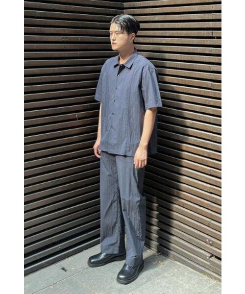 NONBLANK(ノンブランク)の「ネイチャーリングクルハーフスリーブシャツ_DARK NAVY(シャツ/ブラウス・メンズ・その他・SMALL/MEDIUM/LARGE/X-LARGE)」の12枚目の写真