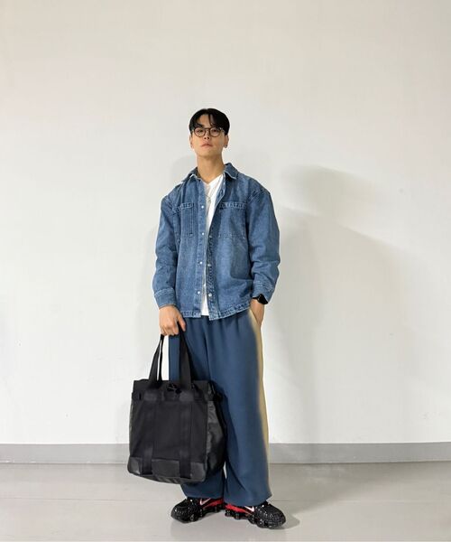 PLAC（プラック）の「ウォッシュドデニムシャケットミッドブルー（デニムジャケット・メンズ・その他・MEDIUM）」の9枚目の写真