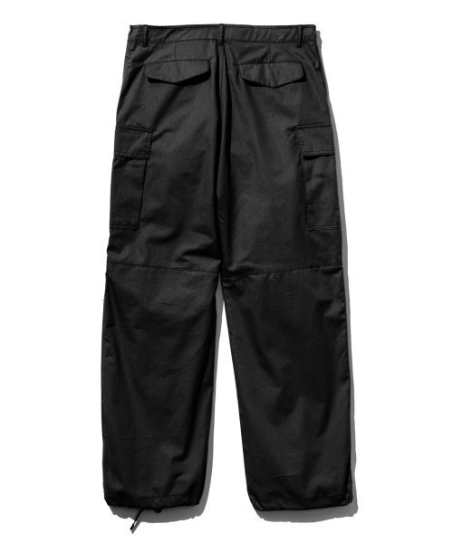 VASTIC(バスティック)の「リップストップカーゴパンツ_ブラック(スウェットパンツ・メンズ・その他・MEDIUM/LARGE)」の3枚目の写真