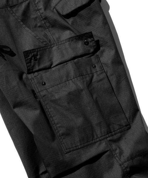 VASTIC(バスティック)の「リップストップカーゴパンツ_ブラック(スウェットパンツ・メンズ・その他・MEDIUM/LARGE)」の7枚目の写真