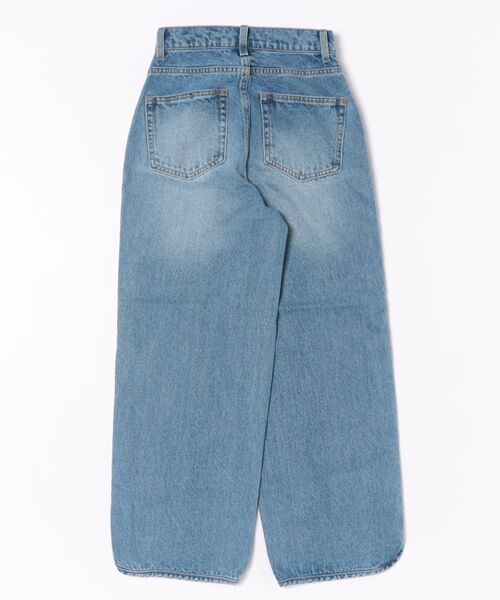 DONOBAN（ドノバン）の「【ohnishi ai×Donobanコラボ】 サイドスリットデニム[C]（デニムパンツ・レディース・ブルー・LONG/MEDIUM/SHORT）」の9枚目の写真