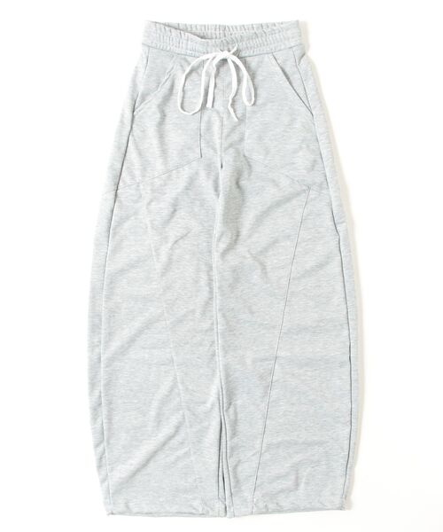 Vini（ヴィニ）の「ユニセックスワイドスウェットパンツ（スウェットパンツ・レディース・グレー・MEDIUM/SMALL/LARGE）」の5枚目の写真