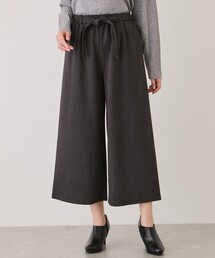 ダブルフェイスワイドパンツ