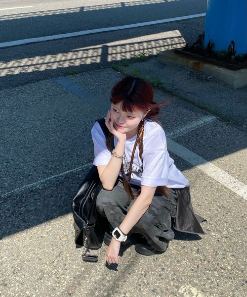 ROTEMBER（ローテンバー）の「ヘイジエフェクト ハーフTシャツ [ホワイト]（Tシャツ/カットソー・メンズ・その他・MEDIUM/LARGE/X-LARGE）」の11枚目の写真