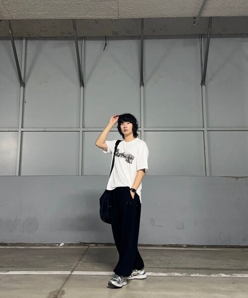 ROTEMBER（ローテンバー）の「ヘイジエフェクト ハーフTシャツ [ホワイト]（Tシャツ/カットソー・メンズ・その他・MEDIUM/LARGE/X-LARGE）」の2枚目の写真