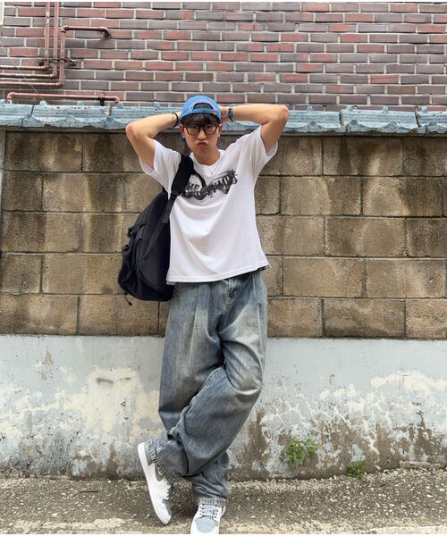 ROTEMBER（ローテンバー）の「ヘイジエフェクト ハーフTシャツ [ホワイト]（Tシャツ/カットソー・メンズ・その他・MEDIUM/LARGE/X-LARGE）」の4枚目の写真