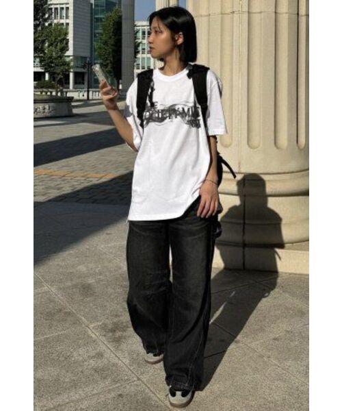 ROTEMBER（ローテンバー）の「ヘイジエフェクト ハーフTシャツ [ホワイト]（Tシャツ/カットソー・メンズ・その他・MEDIUM/LARGE/X-LARGE）」の6枚目の写真