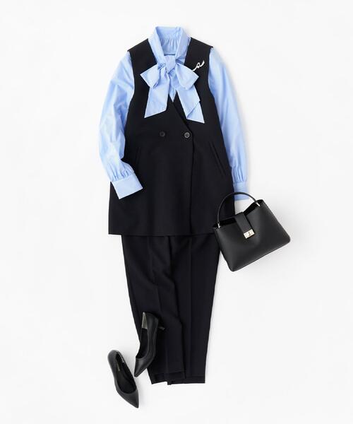 OPAQUE.CLIP（オペークドットクリップ）の「【マグネット】1粒フェイクパールラインブローチ（ブローチ/コサージュ・レディース・ゴールド/シルバー・00）」の7枚目の写真