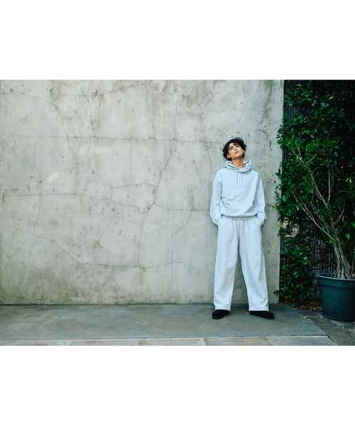 ムラサキスポーツ(ムラサキスポーツ)の「DEAR LAUREL/ディアローレル スウェットパンツ HEAVY SWEAT LONG PANTS D25F-3108(スウェットパンツ・メンズ・ブラック/アッシュグレー・S/M/L)」の7枚目の写真