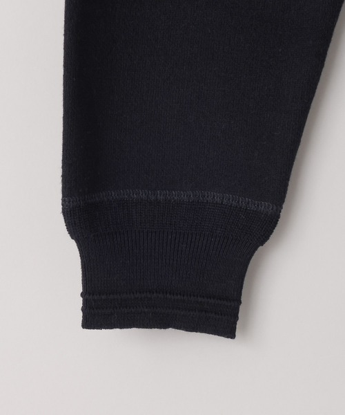 LOWRYS FARM（ローリーズファーム）の「【LFM(U)】スウェットライクニットポロ　 633431（ニット/セーター・メンズ・グレー/ネイビー/ブルー系その他/イエロー・FREE）」の8枚目の写真