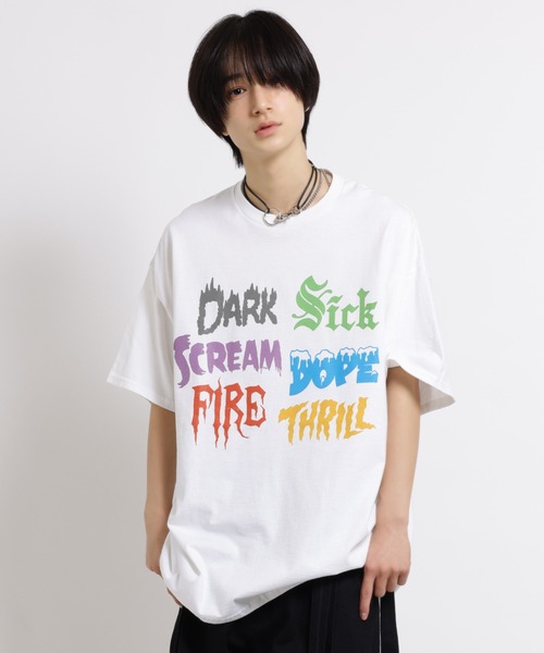 MILKBOY(ミルクボーイ)の「LOGO MEME Tシャツ(Tシャツ/カットソー・メンズ・C/A/B・M/L)」の2枚目の写真