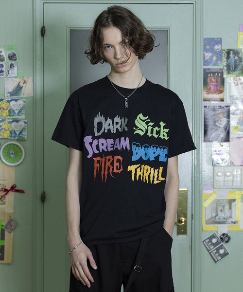 MILKBOY(ミルクボーイ)の「LOGO MEME Tシャツ(Tシャツ/カットソー・メンズ・C/A/B・M/L)」の1枚目の写真