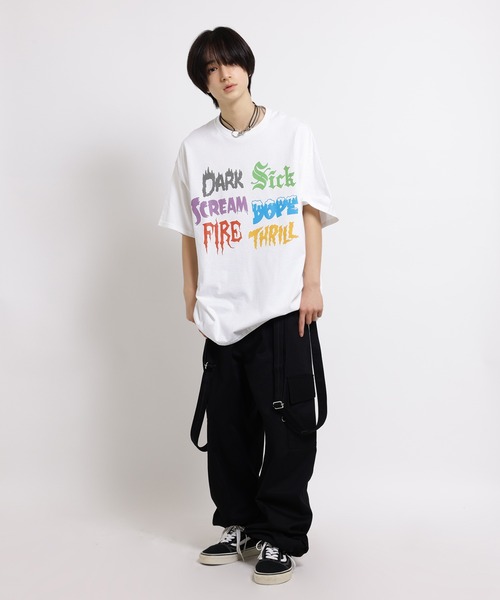 MILKBOY(ミルクボーイ)の「LOGO MEME Tシャツ(Tシャツ/カットソー・メンズ・C/A/B・M/L)」の4枚目の写真