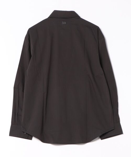 G-STAR(ジースター)の「Clean Oversized Shirt/クリーンオーバーサイズシャツ(シャツ/ブラウス・メンズ・ダークブラック/ホワイト・MEDIUM/X-SMALL/SMALL/XX-SMALL/LARGE/X-LARGE)」の3枚目の写真