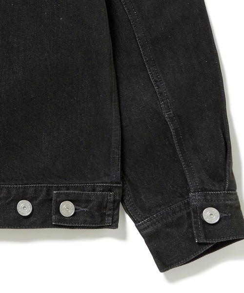 LACOSTE（ラコステ）の「デニムトラッカージャケット（デニムジャケット・メンズ・ブラック/インディゴブルー・46/50/52/48）」の17枚目の写真