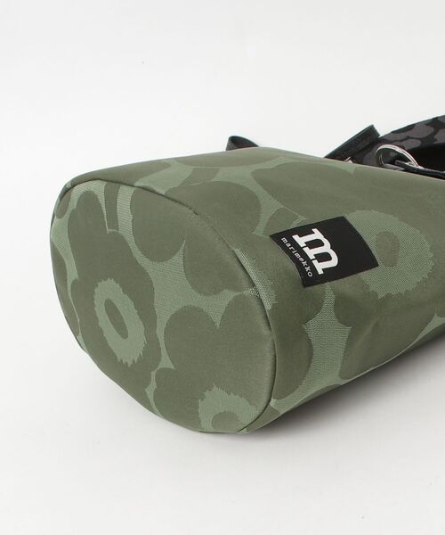 新品　Carry All Unikko ショルダーバッグF カーキ×ブラック Carry All Unikko ショルダーバッグ | Maija Isola | Marimekko