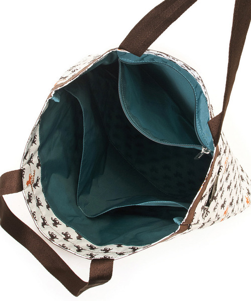 LeSportsac(レスポートサック)の「LARGE EMERALD TOTE ホースパレード(トートバッグ・レディース・ブラウン・FREE)」の8枚目の写真