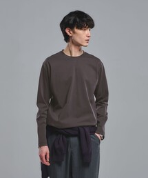 green label relaxing | オーガニック コットン ポンチ クルーネック Tシャツ(Tシャツ/カットソー)