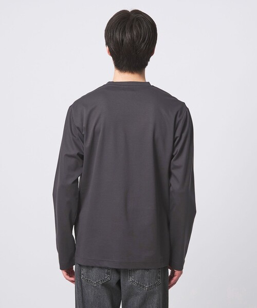 green label relaxing（グリーンレーベルリラクシング）の「オーガニック コットン ポンチ クルーネック Tシャツ（Tシャツ/カットソー・メンズ・ライトピンク/ホワイト/ライム/ダークグレー・XL/L/XXL/S/M）」の19枚目の写真