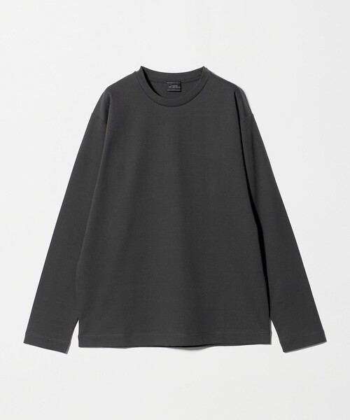 green label relaxing（グリーンレーベルリラクシング）の「オーガニック コットン ポンチ クルーネック Tシャツ（Tシャツ/カットソー・メンズ・ライトピンク/ホワイト/ライム/ダークグレー・XL/L/XXL/S/M）」の20枚目の写真