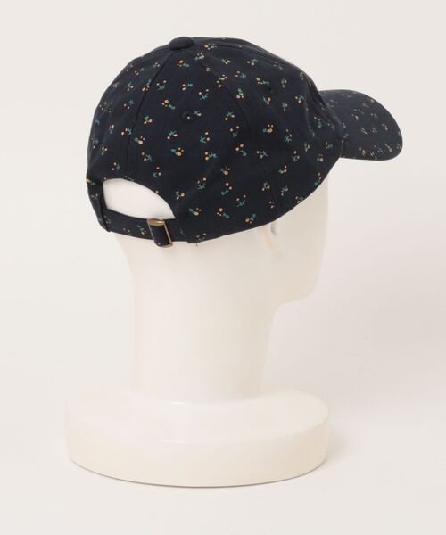 coca（coca）（コカ）の「フラワープリントロゴキャップ（キャップ・レディース・ネイビー・ONE SIZE）」の14枚目の写真