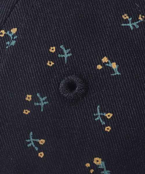 coca（coca）（コカ）の「フラワープリントロゴキャップ（キャップ・レディース・ネイビー・ONE SIZE）」の11枚目の写真