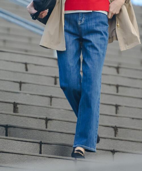 grove（グローブ）の「【選べる着丈】大人のためのストレートデニムパンツ（デニムパンツ・レディース・オフホワイト/ブルー系その他/ネイビー/ブルー・02/22/21/01/00/23/05/04/03）」の15枚目の写真