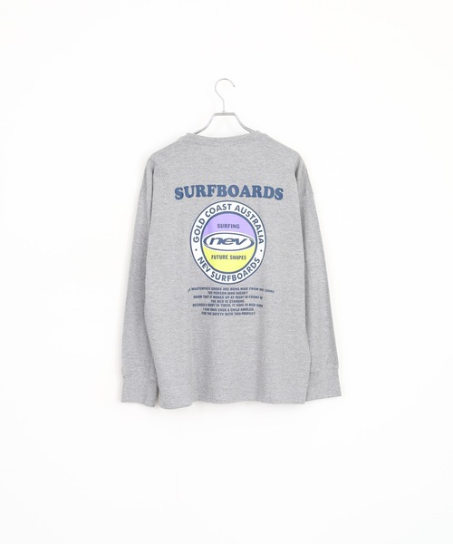 FUNALIVE(ファンアライブ)の「NEVSURF オーバーサイズ プリントロンT(Tシャツ/カットソー・メンズ・チャコール/ネイビー/ネイビー系/杢グレー/オフホワイト/ダークグリーン/ライトグレー系/ホワイト系その他・XL/L/M)」の14枚目の写真