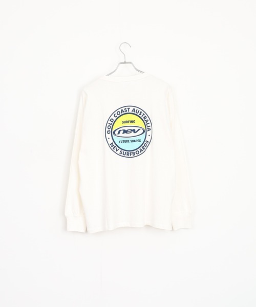 FUNALIVE(ファンアライブ)の「NEVSURF オーバーサイズ プリントロンT(Tシャツ/カットソー・メンズ・チャコール/ネイビー/ネイビー系/杢グレー/オフホワイト/ダークグリーン/ライトグレー系/ホワイト系その他・XL/L/M)」の16枚目の写真