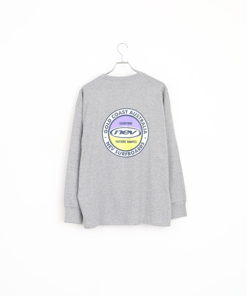 FUNALIVE(ファンアライブ)の「NEVSURF オーバーサイズ プリントロンT(Tシャツ/カットソー・メンズ・チャコール/ネイビー/ネイビー系/杢グレー/オフホワイト/ダークグリーン/ライトグレー系/ホワイト系その他・XL/L/M)」の13枚目の写真