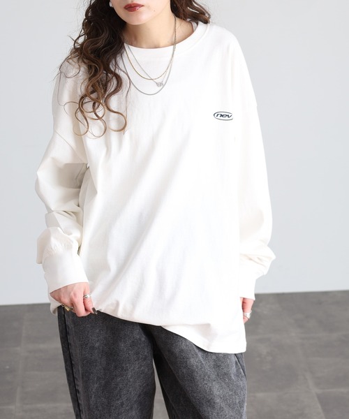 FUNALIVE(ファンアライブ)の「NEVSURF オーバーサイズ プリントロンT(Tシャツ/カットソー・メンズ・チャコール/ネイビー/ネイビー系/杢グレー/オフホワイト/ダークグリーン/ライトグレー系/ホワイト系その他・XL/L/M)」の22枚目の写真