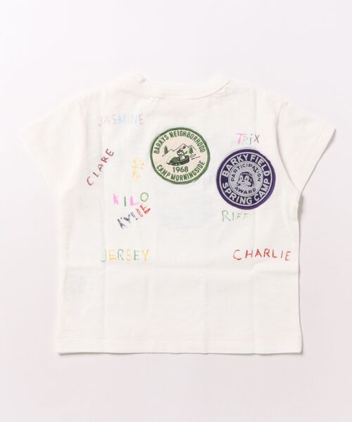 DENIM DUNGAREE（デニムダンガリー）の「BARKYS Tee（Tシャツ/カットソー・キッズ・ホワイト・115/125/105）」の2枚目の写真