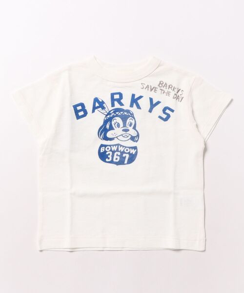 DENIM DUNGAREE（デニムダンガリー）の「BARKYS Tee（Tシャツ/カットソー・キッズ・ホワイト・115/125/105）」の3枚目の写真