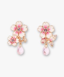 桜モチーフ ピアス