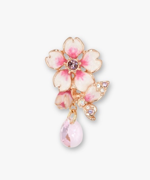 ANNA SUI(アナスイ)の「桜モチーフ ピアス(ピアス(両耳用)・レディース・ピンク・ONE SIZE)」の4枚目の写真