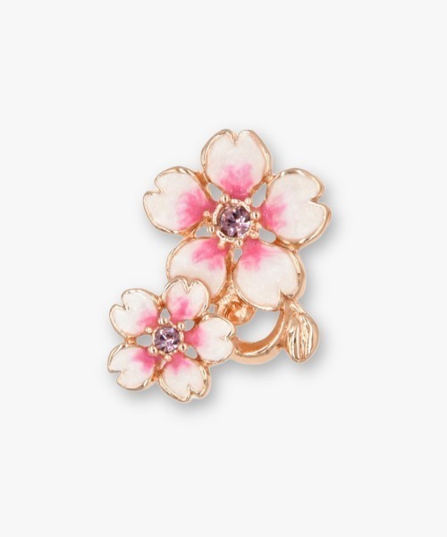 ANNA SUI(アナスイ)の「桜モチーフ ピアス(ピアス(両耳用)・レディース・ピンク・ONE SIZE)」の5枚目の写真