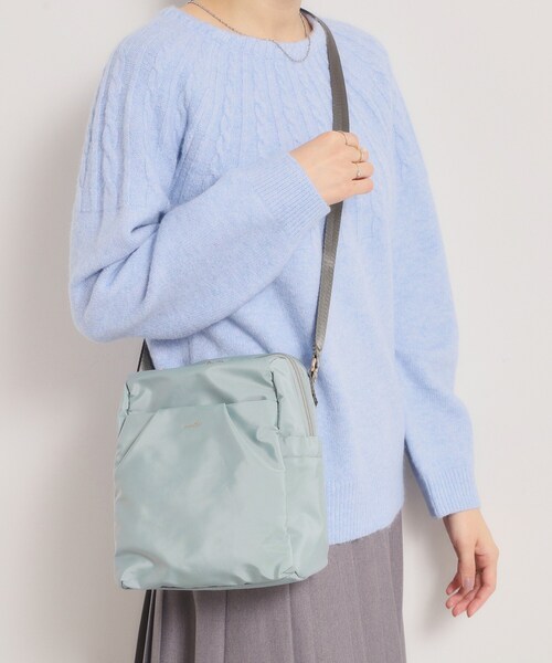 ITS'DEMO（イッツデモ）の「【収納アドバイザー監修】バルーンミニショルダー（ショルダーバッグ・レディース・グレー/ベージュ/ブラック/グリーン系・00）」の4枚目の写真