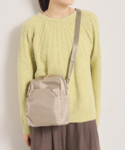 ITS'DEMO（イッツデモ）の「【収納アドバイザー監修】バルーンミニショルダー（ショルダーバッグ・レディース・グレー/ベージュ/ブラック/グリーン系・00）」の3枚目の写真
