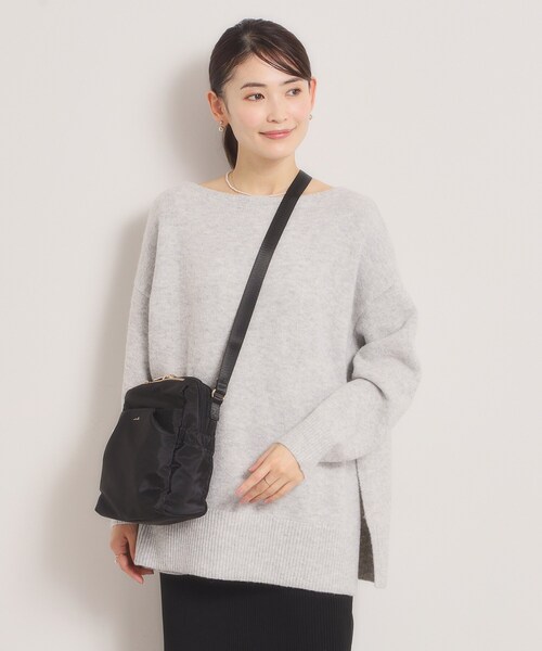 ITS'DEMO（イッツデモ）の「【収納アドバイザー監修】バルーンミニショルダー（ショルダーバッグ・レディース・グレー/ベージュ/ブラック/グリーン系・00）」の7枚目の写真