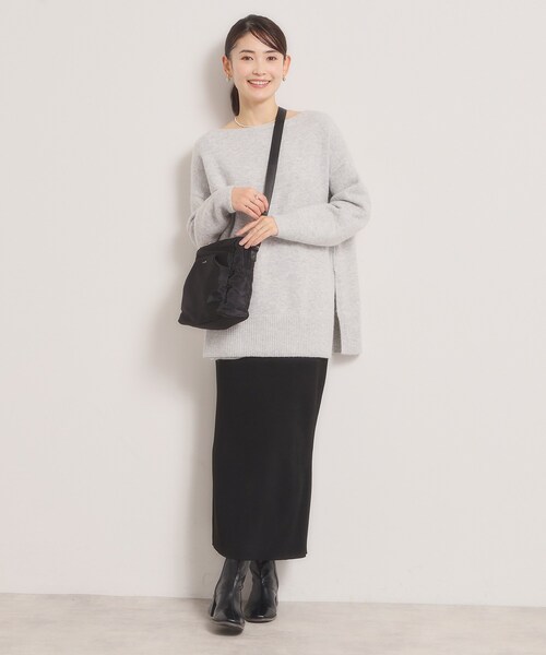 ITS'DEMO（イッツデモ）の「【収納アドバイザー監修】バルーンミニショルダー（ショルダーバッグ・レディース・グレー/ベージュ/ブラック/グリーン系・00）」の8枚目の写真