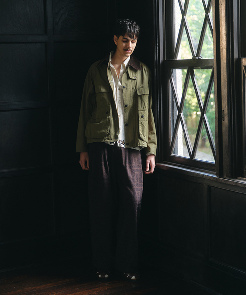 Barbour / バブアー 別注 クロップド オールド ビデール “ツイル生地