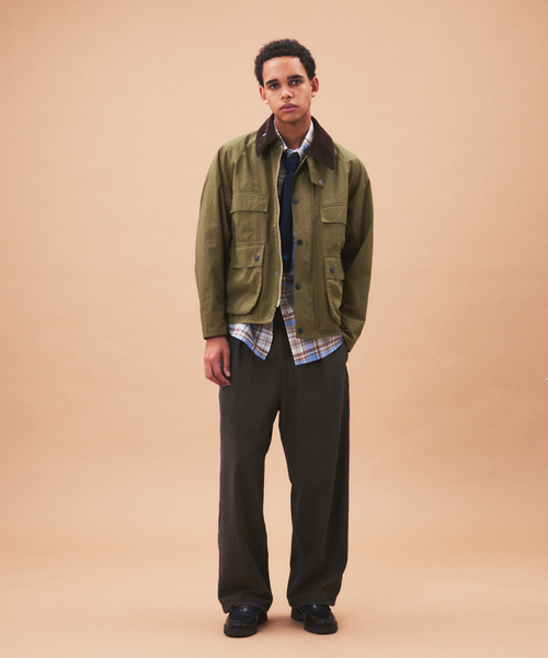 Barbour（バブアー）の「Barbour / バブアー 別注 クロップド オールド ビデール  “ツイル生地”（その他アウター・メンズ・サックスブルー/カーキ/アイボリー・40/38/36）」の15枚目の写真