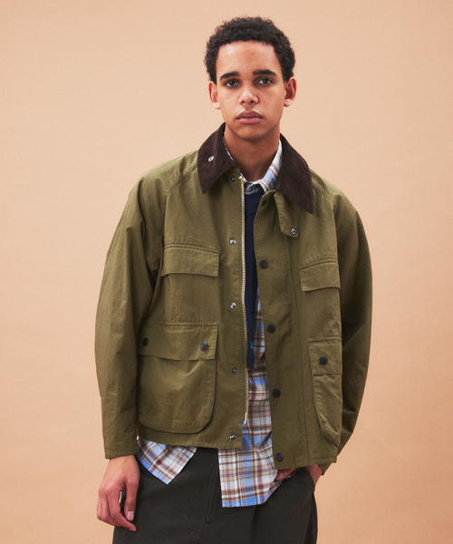 Barbour（バブアー）の「Barbour / バブアー 別注 クロップド オールド ビデール  “ツイル生地”（その他アウター・メンズ・サックスブルー/カーキ/アイボリー・40/38/36）」の19枚目の写真